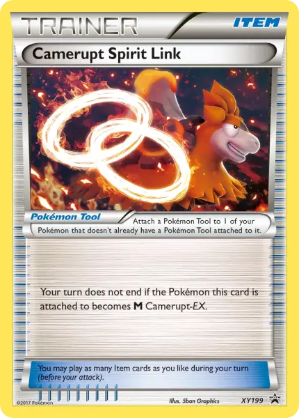 Camerupt Spirit Link (XY Black Star Promos XY199)
