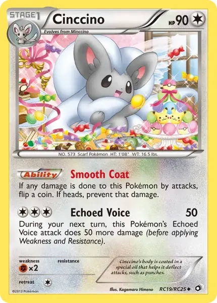 Cinccino (Legendary Treasures RC19)