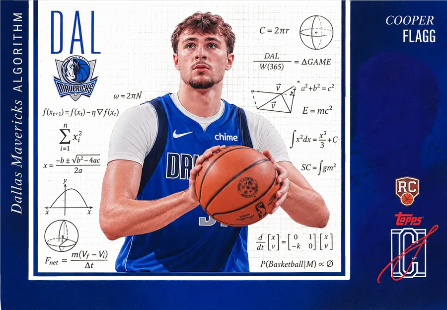 Cooper Flagg 2026 Topps Signature Class Rookie basketbol koleksiyon kartı