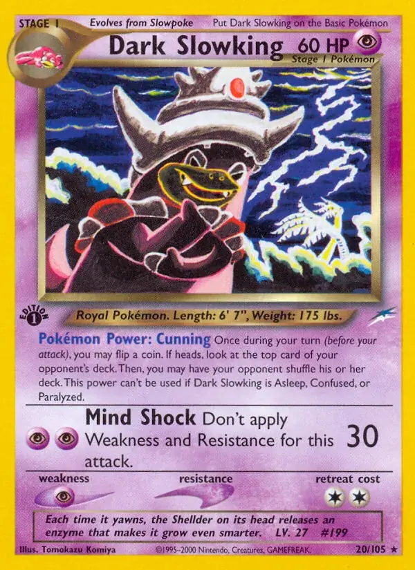 Dark Slowking (Neo Destiny 020/105)