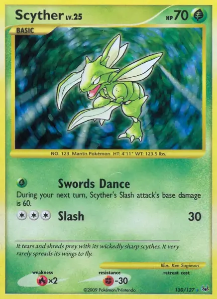 Scyther (Platinum 130/127)
